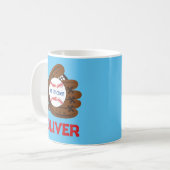 Mug Baseball de Pitcher Boy #1 personnalisé (Devant gauche)