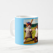 Mug Baseball des chats (Devant gauche)