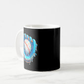 Mug Baseball Drip Ice Cream Glove With Sprinkles Ball  (Devant gauche)