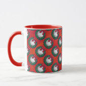 Mug Baseball en couronne rouge (Gauche)