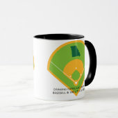 Mug Baseball et café dans le Missouri (Devant droit)