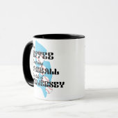 Mug Baseball et café dans le New Jersey (Devant gauche)