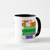 Mug Baseball et café en Oregon (Devant droit)