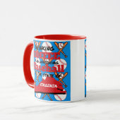 Mug Baseball et café en Virginie (Devant gauche)