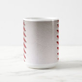 Mug Baseball et Softball Couture Rouge (Centre)