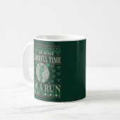 MUG BASEBALL FUNNY NOËL CITE UN PEU PLUS DOUX (Devant gauche)