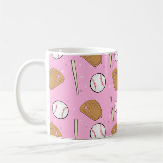 Mug Baseball - Gants, balles et chauves-souris sur Arr
