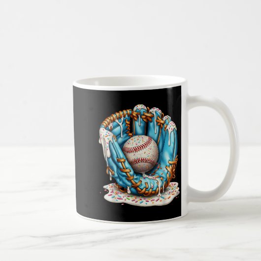 Mug Baseball Glove Ice Cream Drip With Sprinkles Men B (Droite)