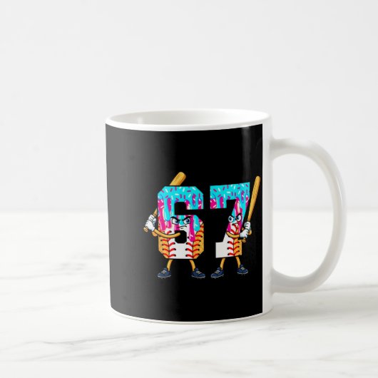 Mug Baseball Ice Cream 67 Six Seven Cool Player 6 7 Dr (Droite)