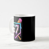 Mug Baseball Ice Cream Drip 67 Player Dabbing Six Seve (Devant gauche)