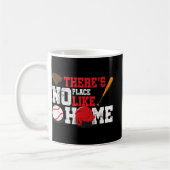 Mug Baseball Il n'y a pas d'endroit comme la maison Ba (Gauche)