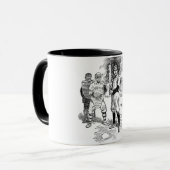 Mug Baseball : Joueurs (Devant gauche)