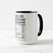 Mug Baseball Maman Nutrition Fouet (Devant droit)