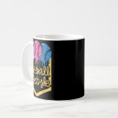 Mug Baseball Mode de vie Balle Sprinkles Drip Garçons (Devant gauche)
