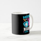 Mug Baseball Or Bows Nanny Loves You Gender Reveal Fam (Devant droit)