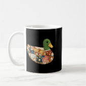 Mug Baseball Patchwork Mallard Duck Jour de Match (Gauche)