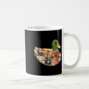 Mug Baseball Patchwork Mallard Duck Jour de Match
