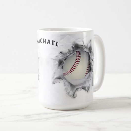 Mug Baseball personnalisé (Devant droit)