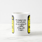 Mug Baseball Personnalisé Drôle (Centre)