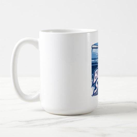 Mug Baseball Playoff Championship Spirit Design (Gauche)