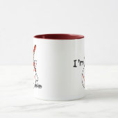 Mug Baseball pour garçon J'ai 2 ans (Centre)