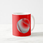 Mug Baseball Red Pop Art (Devant droit)