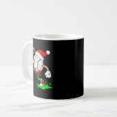 Mug Baseball Santa Hat Christmas Ice Cream Drip Candy  (Devant gauche)