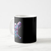 Mug Baseball Skull Drift Baseball Baseball Base-ball C (Devant gauche)