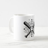 Mug baseball vintage (Devant gauche)