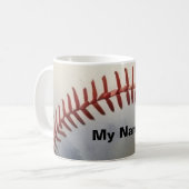 Mug Baseball Votre Nom (Devant gauche)