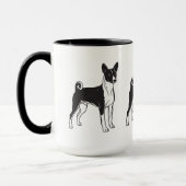 Mug Basenji (Gauche)