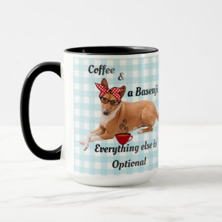 Mug Basenji & Maman Chien Café 