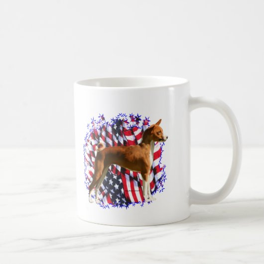 Mug Basenji Patriot (Droite)