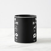Mug Basenji Things Do Spare Time Funny Dog Mom Dad  (Centre)