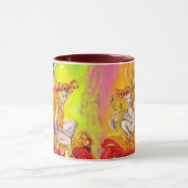 Mug BASES INFÉRIEURES DE L'Aquarelle Imaginaire D'ÉPOQ (Centre)