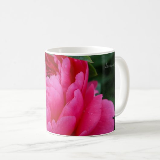 Mug Bashful Pink Peony (Devant droit)