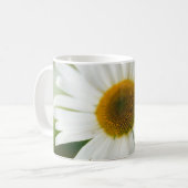Mug Basière oculaire blanche - Leucanthemum vulgare (Devant gauche)