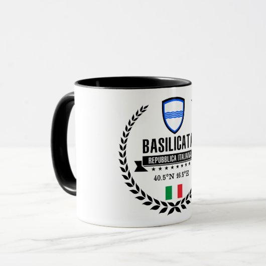Mug Basilicate (Devant gauche)
