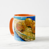 Mug Basket avec Six Oranges Van Gogh Fine Art (Devant gauche)