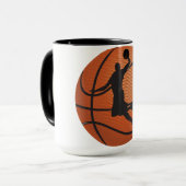 Mug Basket-ball (Devant gauche)