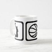 Mug Basket-ball (Devant gauche)