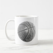 Mug Basket-ball avec effet crayon (Gauche)