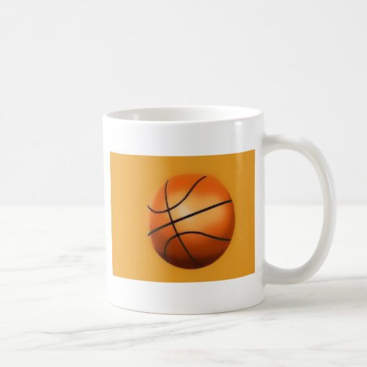 Mug Basket-ball avec effet de mosaïque (Droite)