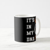 Mug Basket-ball "C'est dans mon ADN" (Devant droit)