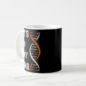 Mug Basket-ball "C'est dans mon ADN" (Devant gauche)