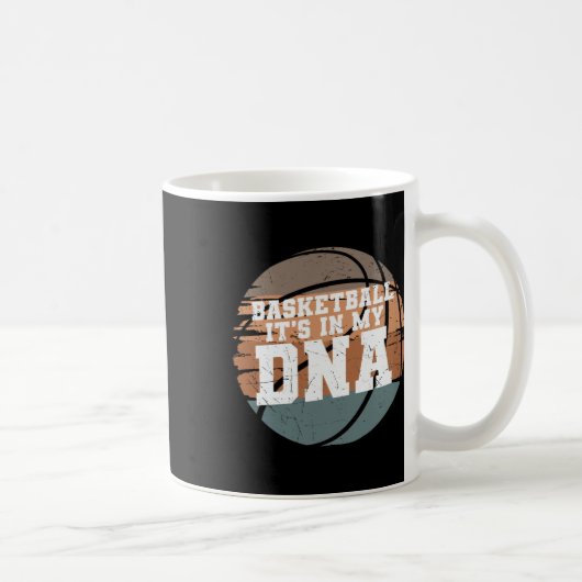 Mug Basket-ball C'est dans mon Adn 1 (Droite)