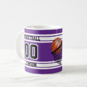 Mug Basket-ball - créez vos propres (Devant gauche)