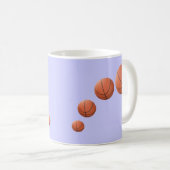 Mug Basket-ball dans l'air (Devant droit)