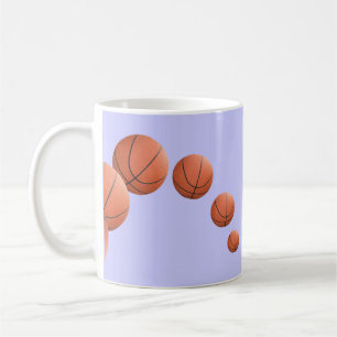 Mug Basket-ball dans l'air