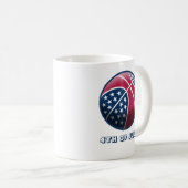 Mug Basket-ball du Jour de l'Indépendance (Devant droit)